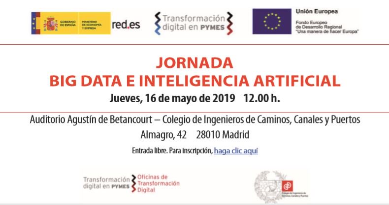 Colegiocaminos's tweet photo. ¿Te interesa el #BigData? ¿Y la #InteligenciaArtificial?

¡Entonces tienes que venir!

📍 @Colegiocaminos 
🗓️ 16/5
⌚️ 12
📝 https://t.co/aVkLIZxeKY

📢 @TGomezCondado, @vmizquierdo, Javier Colmenarejo y Manuel Jiménez
🏭 @GrantThorntonSp, @redpuntoes 

+i: https://t.co/r0ngeiIkXG https://t.co/SFNwj6d2R6