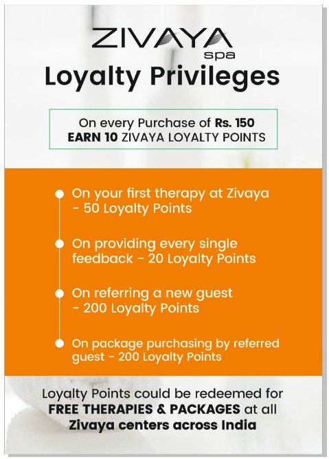 Zivayaa's tweet photo. Its time to get #payback from Zivaya Spa launching the Loyalty Privilege Program.. Get loads of #Loyalty #Points on every visit, every feedback, on every referral &amp; more and redeem the points to get #FreeSpaTherapies &amp; Packages...#Hotel Anjushree #Ujjain
7389933186 https://t.co/2JM9gI8TG8