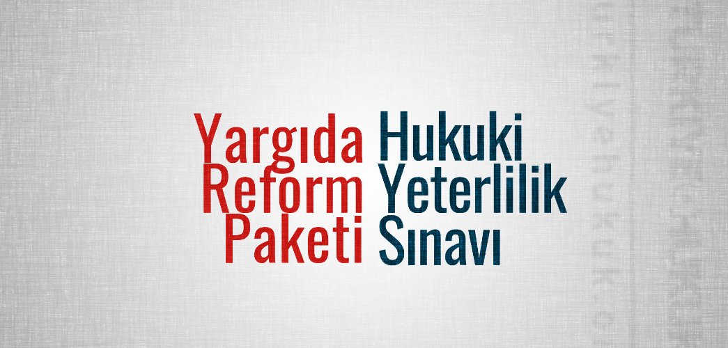 📢 Yargıda Reform Paketi ve Hukuki Yeterlilik Sınavı
💬 Konuşmacı: Av. Ayşe Türkmenoğlu (<a href="/AyseTurkmenogl/">Ayşe Türkmenoğlu</a>)
✅ Düzenleyen: Fatih Sultan Mehmet Vakıf Üniversitesi İdeal Hukuk Kulübü (<a href="/fsmidealhukuk/">FSMVÜ İdeal Hukuk</a>)
🗓️ 29 Nisan Pazartesi 🕑 11.00
🔎Ayrıntılar: turkiyehukuk.org/yargida-reform…