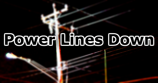 We ask that you please stay off the roads, as there are several power lines down throughout Ruston. Half of Ruston is without electricity. Our crews are working as fast as they can to restore the electrical grid and clear debris. Please continue to exercise caution.