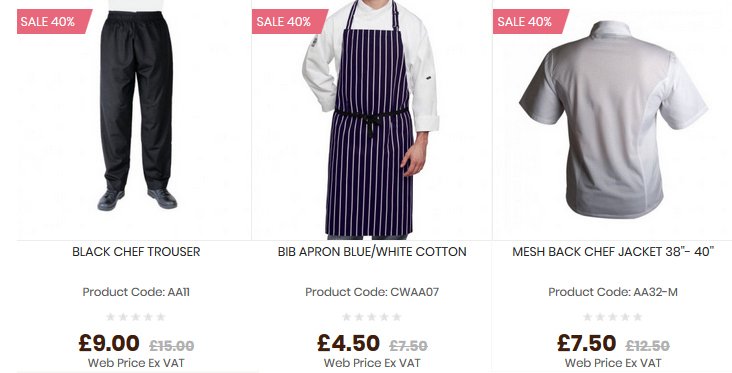 Chefware_N16's tweet photo. Huge #discount on selected items at 40% limited time offer, #ShopOnline or visit our store. 
https://t.co/3urs0z6Cix  
Chefware Ltd. 52 
#StokeNewington High Street #London #N16 7PB 
📞 07977 129485  

#Londonislovinit #clearance #Stokey #ATSocialMedia #UKhashtags https://t.co/34VC9ZVVOi