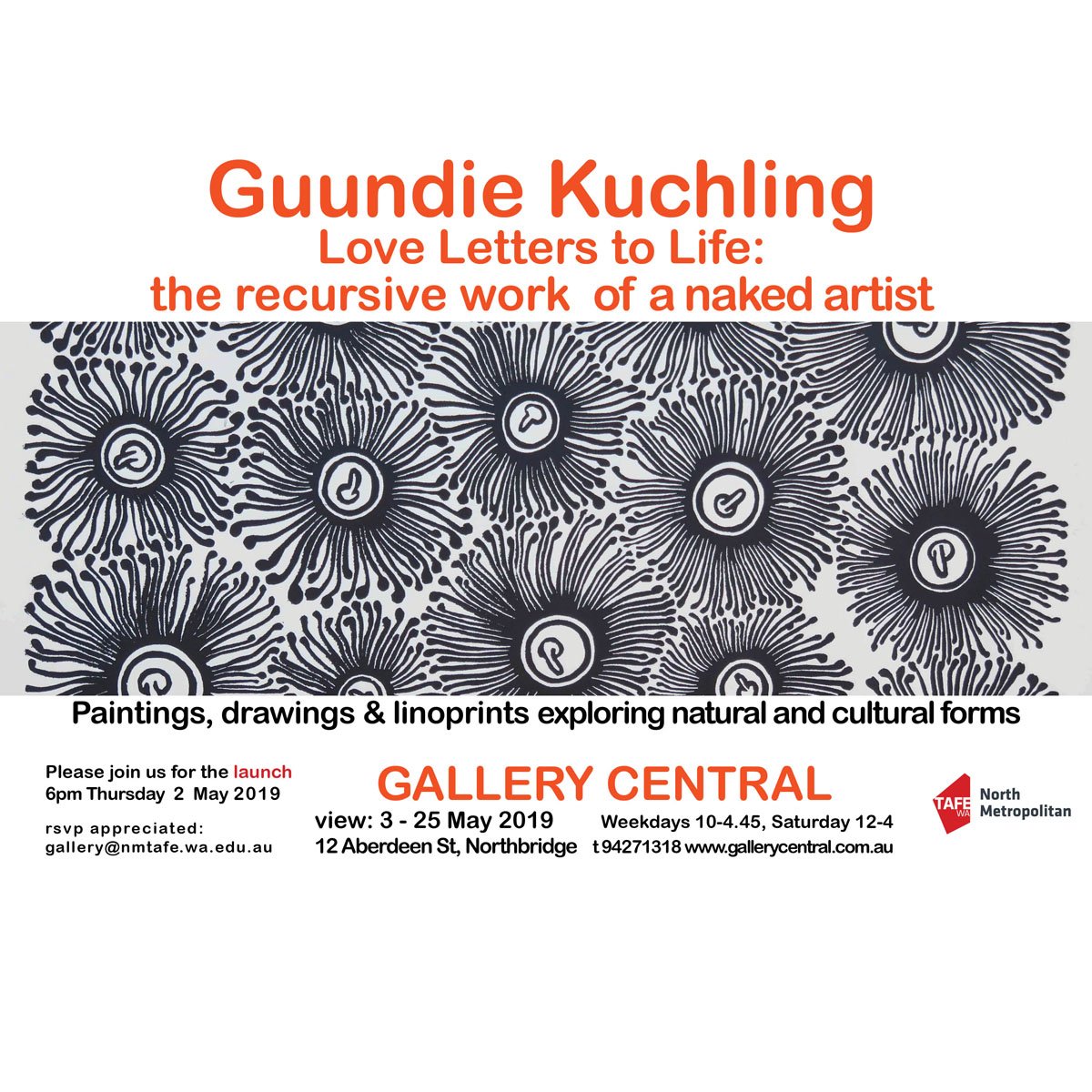 Guundie's tweet photo. Opening of my solo show, Gallery Central, 2 May, 6 pm. Please join in! #artshow #exhibition #artworks #gallery #OpeningNight #perthnews https://t.co/e1YWPjjSFG