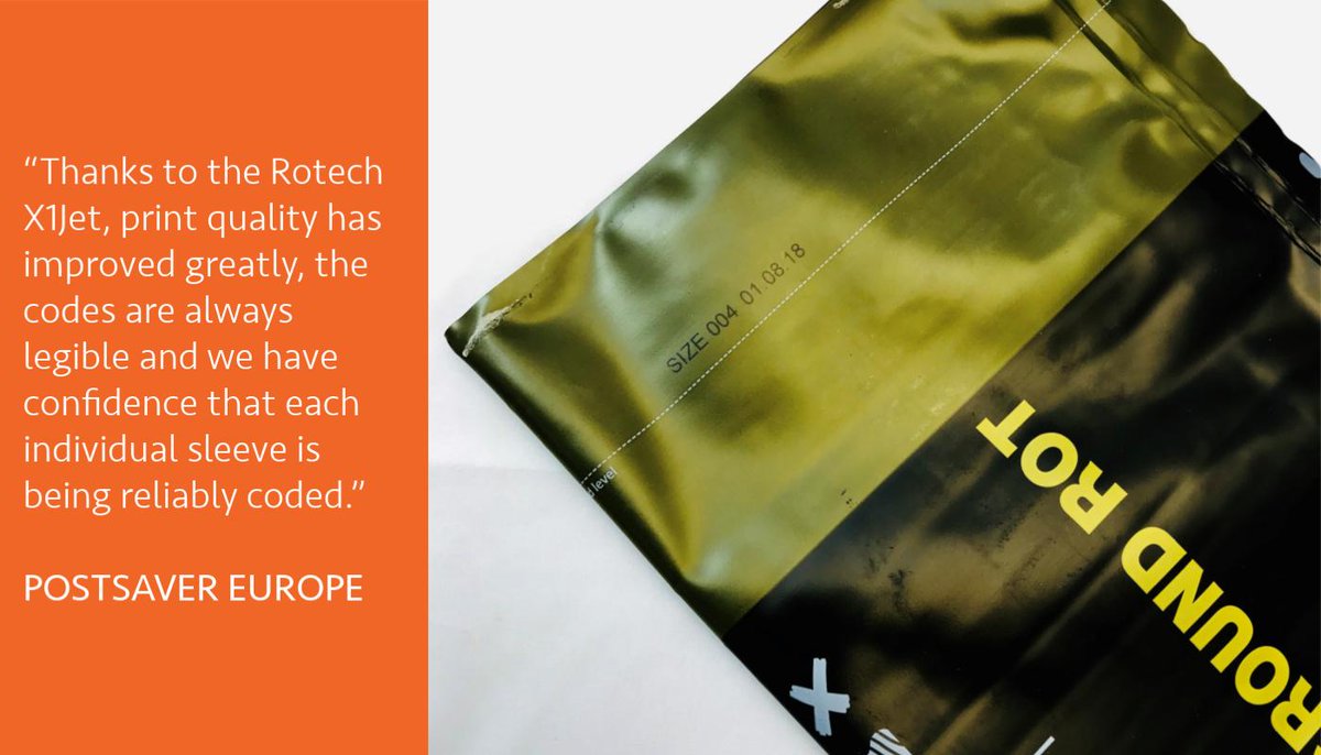 RotechMachines's tweet image. Looking to improve the print quality of your date and/or batch codes? Contact us today to see how we can help. #DateCoding #BatchCoding buff.ly/2AbqDdi