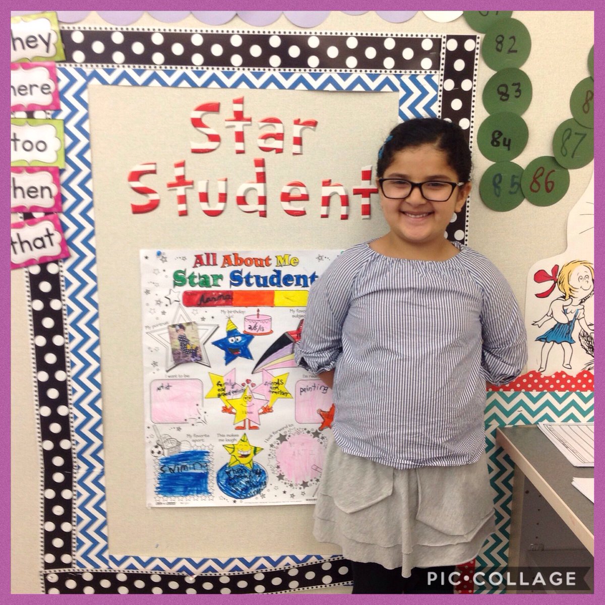 Really enjoyed learning about this incredible star student!