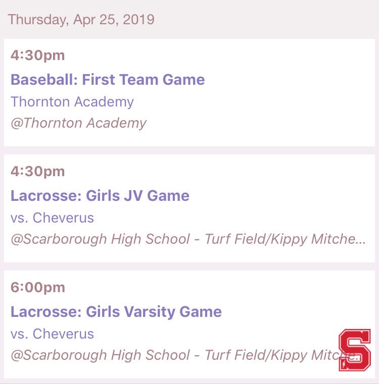 The Red Storm 🌩🌩 are in action today. Check out all the game times!!! #GOSTORM