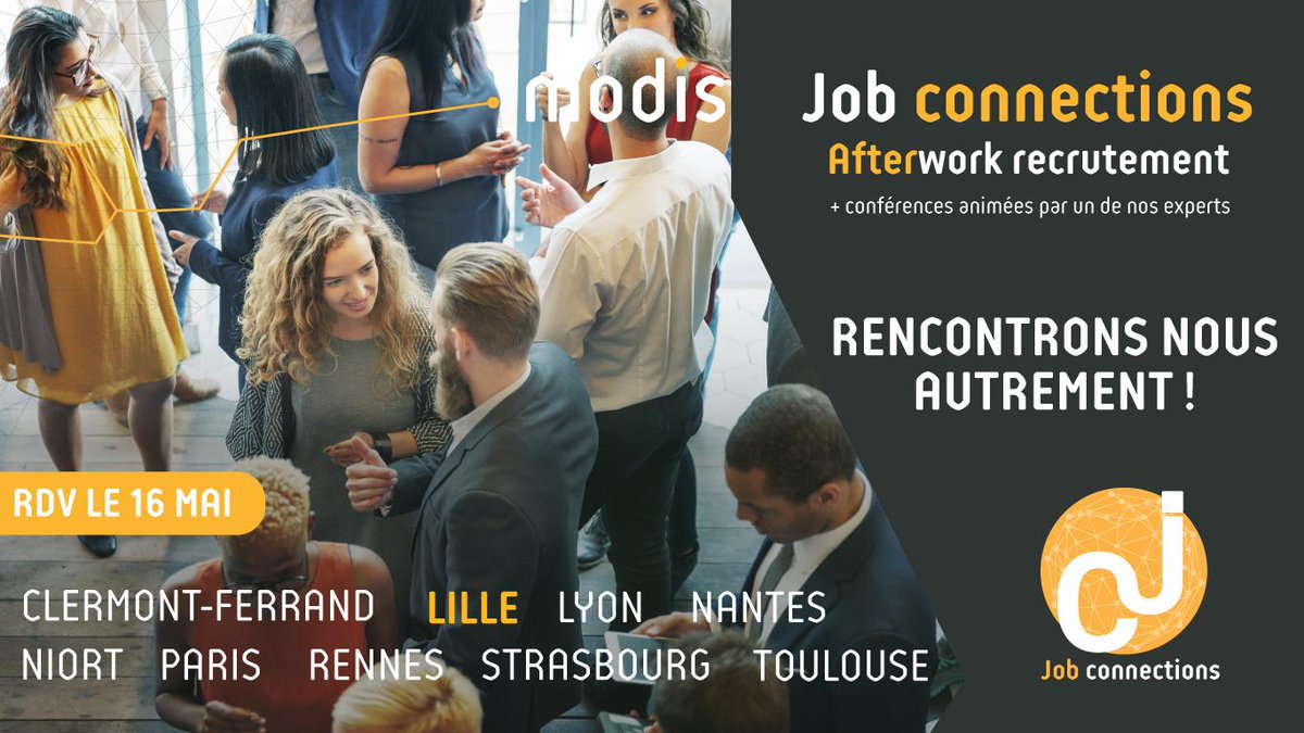AkkodisRecrute's tweet photo. Tu es étudiant(e), jeune diplômé(e) ou à la recherche d’un nouveau challenge ?

 📅 Le 16 mai, viens découvrir nos équipes, métiers et opportunités d'#emploi en #numérique et #ingénierie à #Lille 

Infos et inscription  https://t.co/IdqQUPGfRm 

#Job #afterwork #hautsdefrance https://t.co/FAqMe9Sr5C
