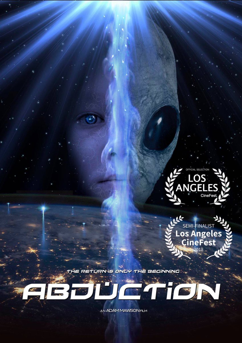 AdamJamesMawson's tweet image. Abduction short sci-fi thriller will be officially released on Friday the 3rd of May 2019. 6:00pm let the count down begin. #April25th #Alien #Alien40th #FilmFestival #indiefilmmaker #filmmaker #screenwriter #dreambig #cinema #shortfilm #baildon #scifi #UFO @Stage32 #Cannes2019