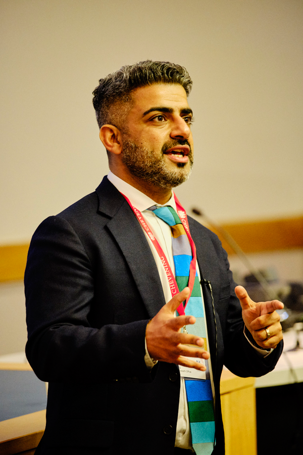 CheveningFCDO's tweet photo. 📰Media freedom comes under the spotlight at #CheveningConference19

Scholars heard from @AlastairKS and @kanbarHB from the @foreignoffice at our annual conference, hosted by @UoMNews. 

Read more about the day: https://t.co/tFYO2J3Eis

#DefendMediaFreedom https://t.co/qmzTh3uwHf