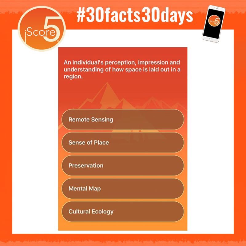 Day 12 of iScore5's #30facts30days. We call this a Taste of iScore5. This is a U1 L1 basic question. Can you answer it? Send your answer.