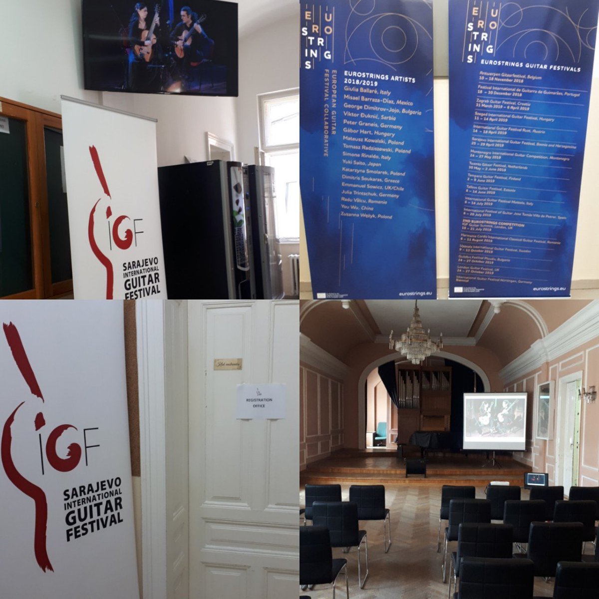 EuroStrings's tweet photo. Sarajevo International Guitar Festival has started... Stay tuned!!! https://t.co/beRyIiXdd2