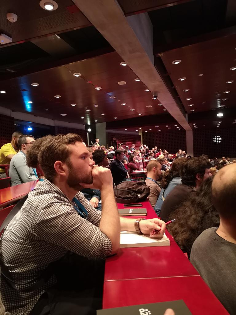 BousquieRomain's tweet image. La promo #codevry au wordcamp Paris 2019 #wcparis