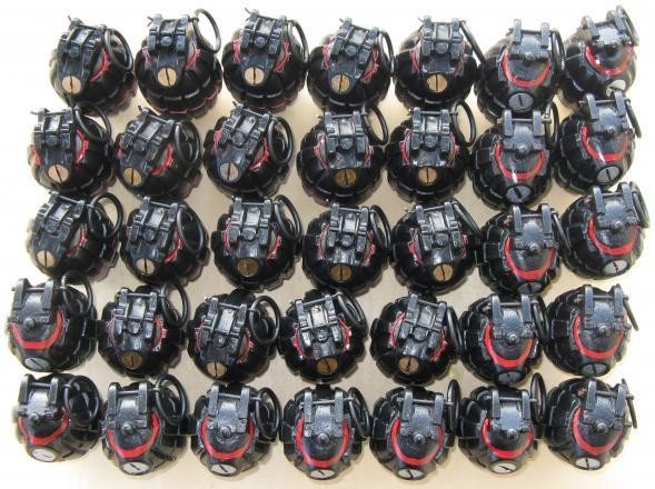 Replica No.36 Mills Bomb Grenades x35
#replica #millsbomb #reenactment #militaria #muzzleclub #armysurplus #militarysales #sales #militariasales #military #ww2reenacting #militaryshow #militariacollectors #ww2 #ww1 #muzzelclub #surplus