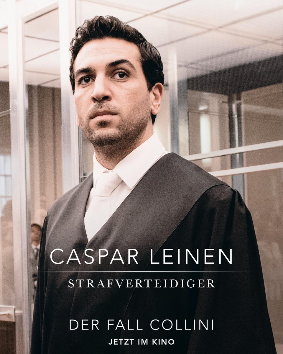 ConstantinFilm's tweet photo. Starttag für DER FALL COLLINI! Die Verfilmung des Bestsellers von Ferdinand von Schirach mit Elyas M’Barek, Alexandra Maria Lara, Heiner Lauterbach, Jannis Niewöhner und Franco Nero läuft ab heute im Kino. Nicht verpassen! https://t.co/hc1fGxRUvp
