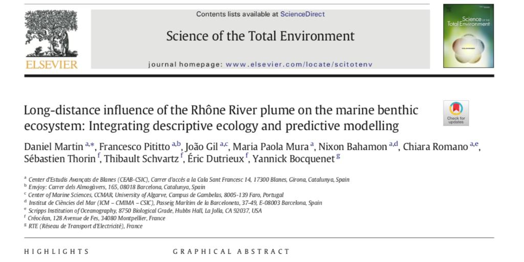 Science and industry joining forces often result in astonishingly better science and top-quality consulting services!! 🔝🎖️

Our last paper on integrating #Spatial descriptive ecology and predictive modelling. The first one since <a href="/envjoy/">Envjoy</a> was born!  #SDMs sciencedirect.com/science/articl…