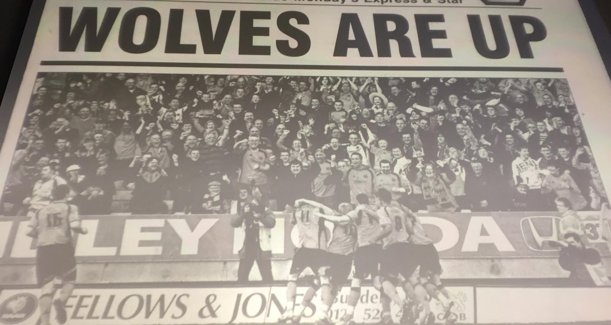 And so, on this very day ten years ago, Wolves clinched promotion to the Premier League thanks to a Sylvan Ebanks-Blake securing victory over QPR. And sparking a mammoth pitch invasion as the deed was done! Here's how the Sporting Star marked the occasion #Champions0809