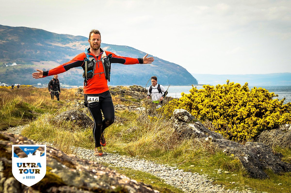 Paulwillis76's tweet image. Some pictures from last weekends @ratracehq Ultra Tour of Arran.
An epic event. I’d highly recommend for anyone wanting to experience the beauty and brutality of running a multi-day trail Ultra in Scotland
@ukrunchat @ukrunchat #ratracerintraining #trailrunning