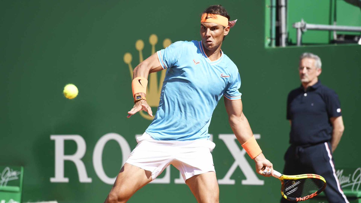 Nadal, durante el partido.