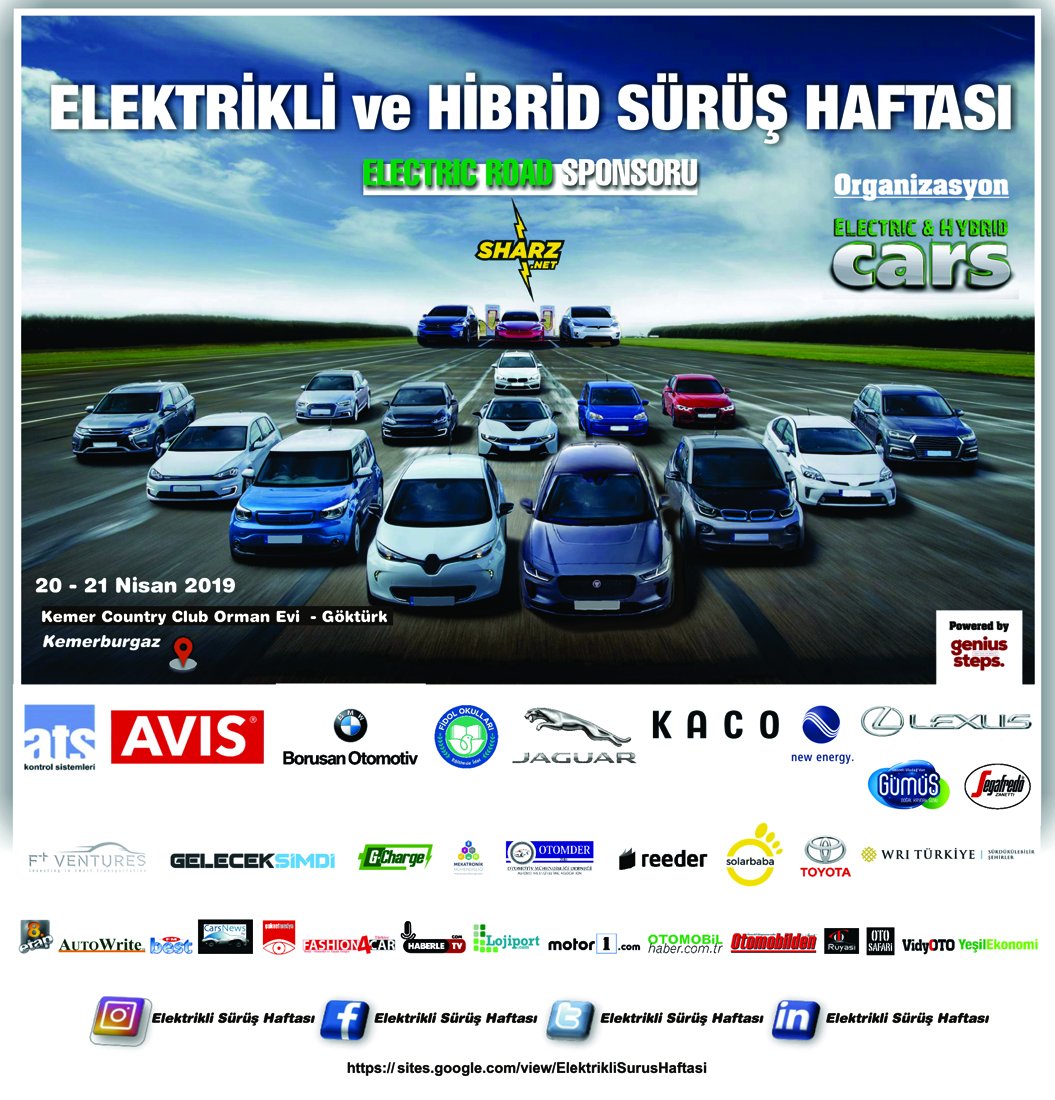 FPlusVentures (@fplusventures) on Twitter photo 20-21 Nisan'da, <a href="/TEHAD_TR/">TEHAD Elektrikli ve Hibrid Araçlar Derneği</a> ve <a href="/EHcars/">Elektrikli ve Hibrid Araçlar</a> tarafından, Türkiye'nin ilk elektrikli araç günü düzenleniyor! Ücretsiz olarak katılabileceğiniz Elektrik ve Hibrit Sürüş Haftası'nda Elektrikli, Plug-in ve Hibrid otomobiller ile çevreci sürüş deneyimi yaşayabilirsiniz. 20-21 Nisan'da, <a href="/TEHAD_TR/">TEHAD Elektrikli ve Hibrid Araçlar Derneği</a> ve <a href="/EHcars/">Elektrikli ve Hibrid Araçlar</a> tarafından, Türkiye'nin ilk elektrikli araç günü düzenleniyor! Ücretsiz olarak katılabileceğiniz Elektrik ve Hibrit Sürüş Haftası'nda Elektrikli, Plug-in ve Hibrid otomobiller ile çevreci sürüş deneyimi yaşayabilirsiniz.