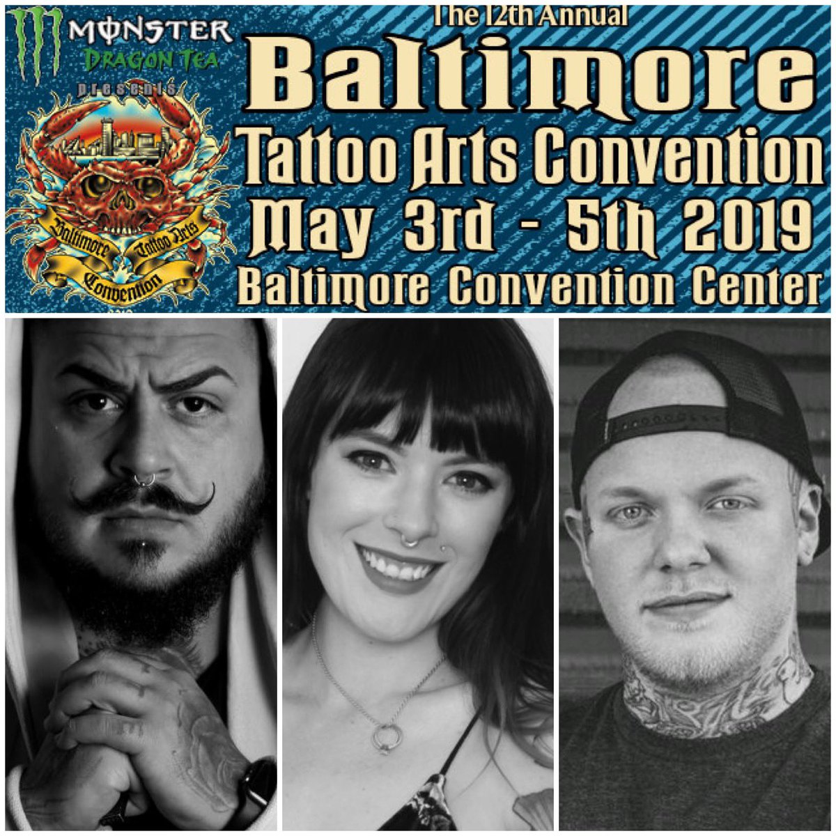magazine_247's tweet photo. Make sure you come check us out at the @villainarts Baltimore Tattoo Arts Convention May 3-5 @jhoncampuzanotattoo @allisintattoos & @tattoosbygonzo will be in our booth!!
#247inkmag #tattooartist #tattoo #tattoos #ink #247inkmageliteproteam #lifestyle #life #live #fun #baltimore https://t.co/0KBcQkSe34