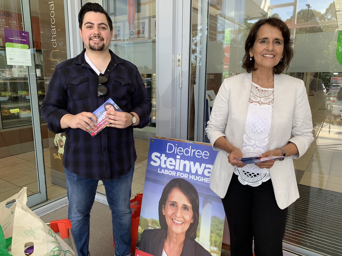 Labor4Hughes's tweet photo. It was pleasure to meet all the lovely residents at the Wattle Grove shopping centre this morning. #HughesVotes #AusVotes https://t.co/QG8QqZJIa4