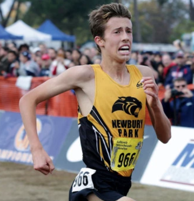 CrossProb's tweet image. On April 6th, Nico Young ran the fastest h.s. 3200m in the nation.

8:40.00

- 8th fastest h.s. 3200m all time
- Arcadia Meet Record
- His previous personal best was 9:05
- Cole Sprout finished 2nd, 8:40.73