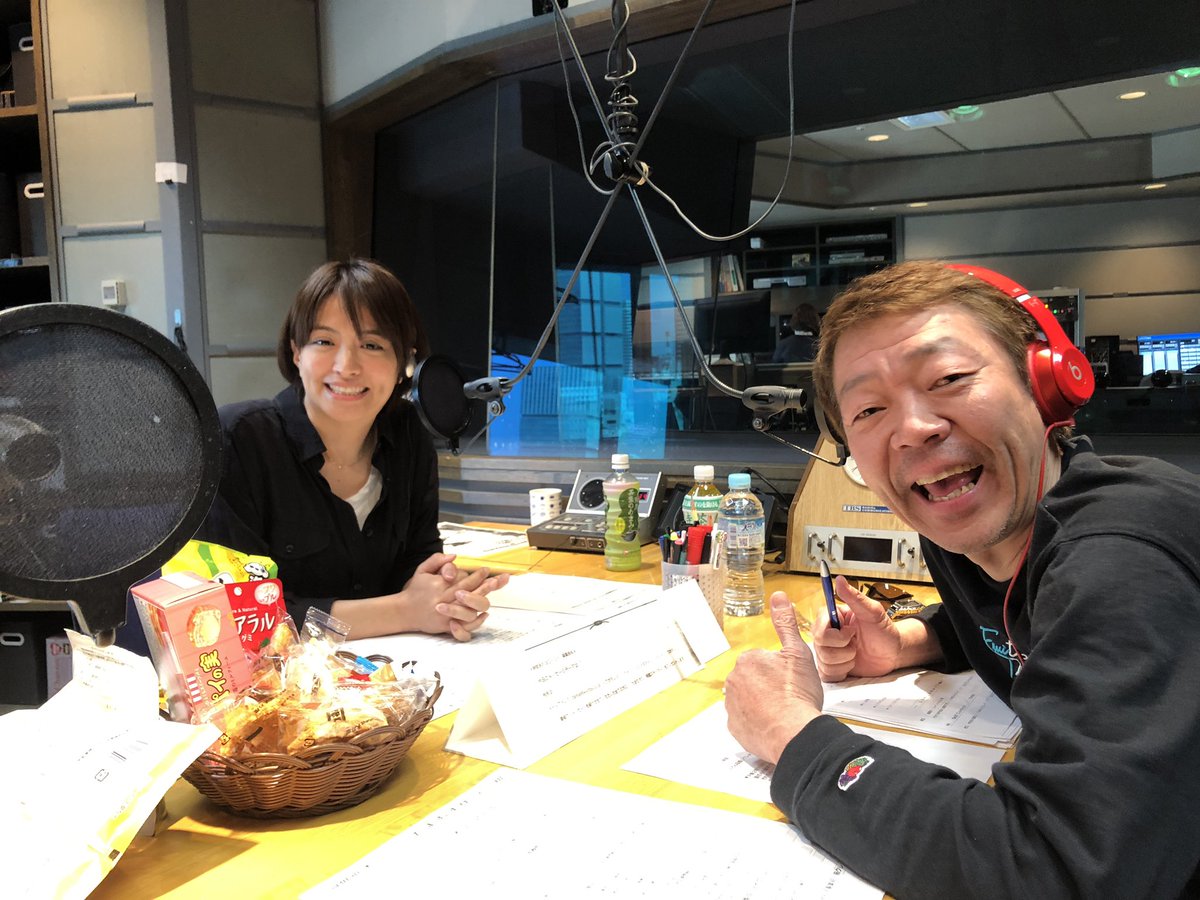 赤江珠緒 #たまむすび 今日は #玉袋筋太郎 さんとお送りします 