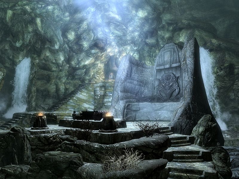 What if we kissed in the Bleak Falls Barrow inner sanctum