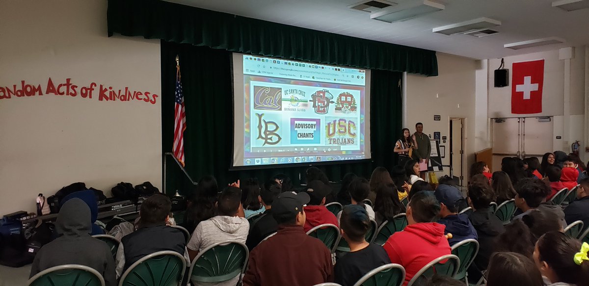 Our @NestorLangAcad Middle School students do a great job in leading student-created assemblies. They are university themed and allow our students to start thinking about their future. <a href="/USC/">USC</a> <a href="/SDSU/">San Diego State University</a> <a href="/UCBerkeley/">UC Berkeley</a> <a href="/CSULB/">Cal State Long Beach</a> <a href="/ucsantacruz/">UC Santa Cruz</a> <a href="/Harvard/">Harvard University</a> @SBUSD_SUPT