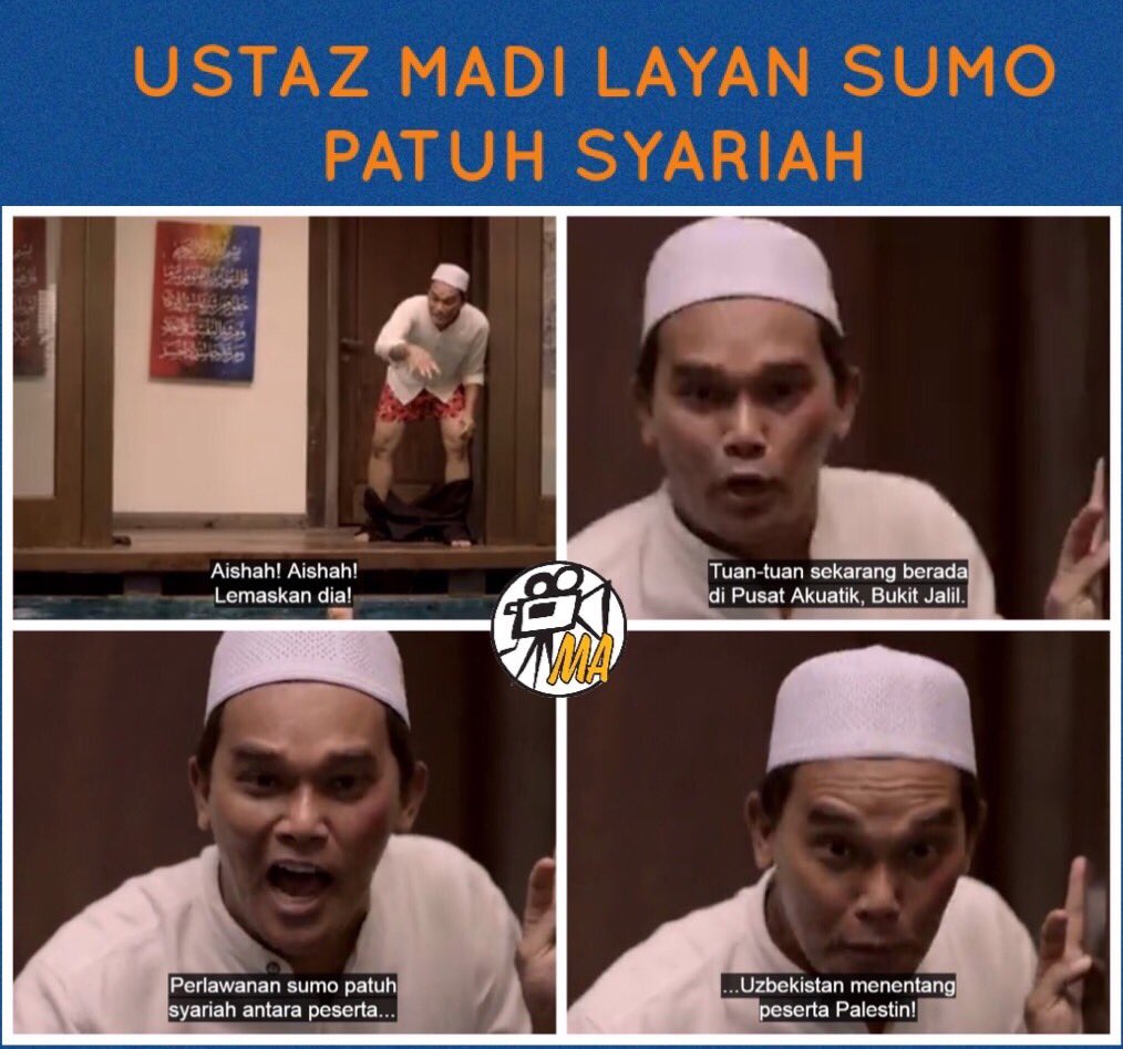 MovieAddictMY's tweet photo. #BunKayaMA: Bosan sangat Ustaz Madi ni. Tengok bini bergocoh dengan Nur pun jalan. 😅
-RMW-
#MALocalColumn
#UstazMadi
#Nur2
#Nur2iflix
@tv3malaysia
@iflixMY
@azhanrani https://t.co/nKN1HQSWG6