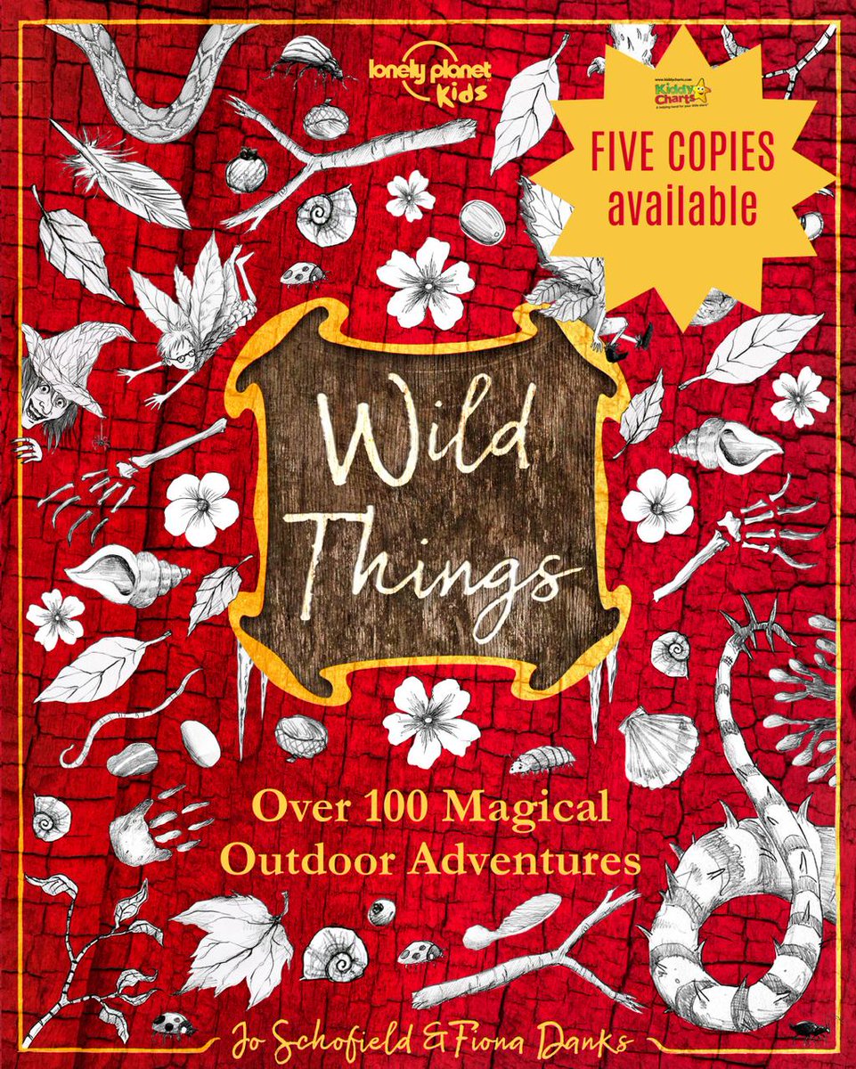 Win a copy of Wild Things from Lonely Planet Kids and unlock the magical power of nature! (5 available) kiddycharts.com/giveaway/lonel… #giveaways #win