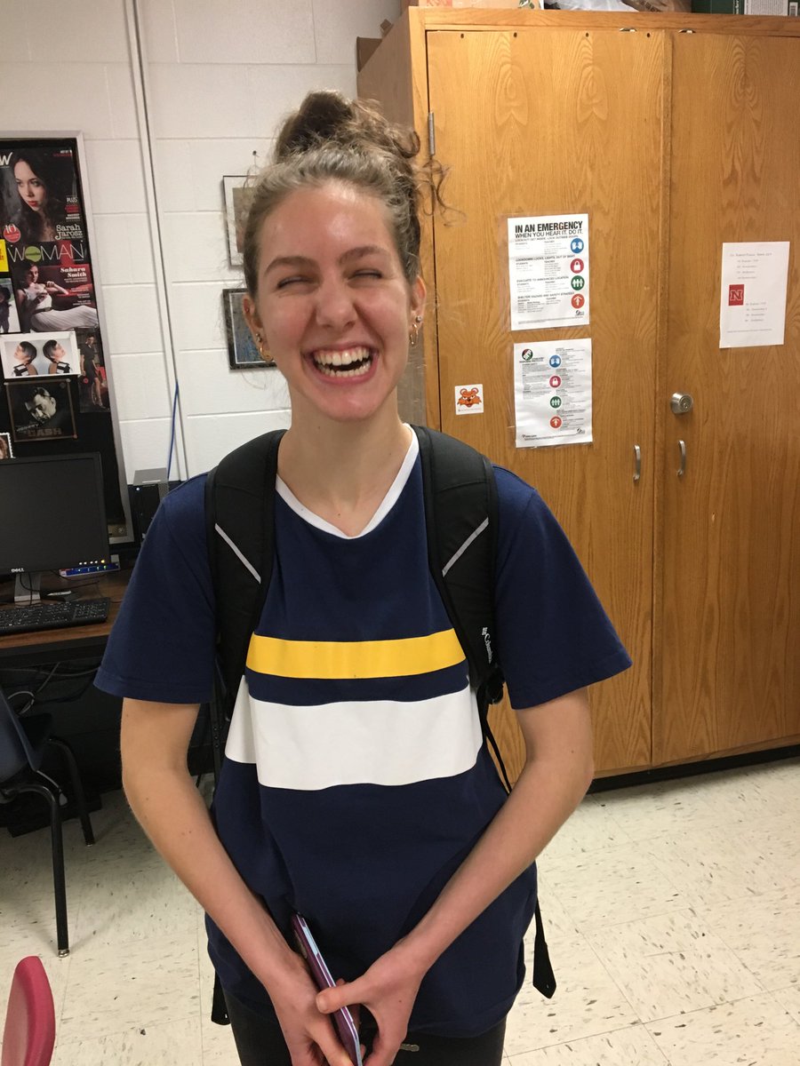 drbobwhs's tweet photo. One of the best smiles at WHS. https://t.co/04JKkPrQW2