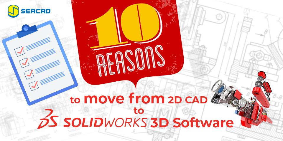 SEACADTech's tweet image. Some good reasons why you need to move from 2D to 3D CAD with SOLIDWORKS.
#solidworks #seacad #3d #CAD #changemakers