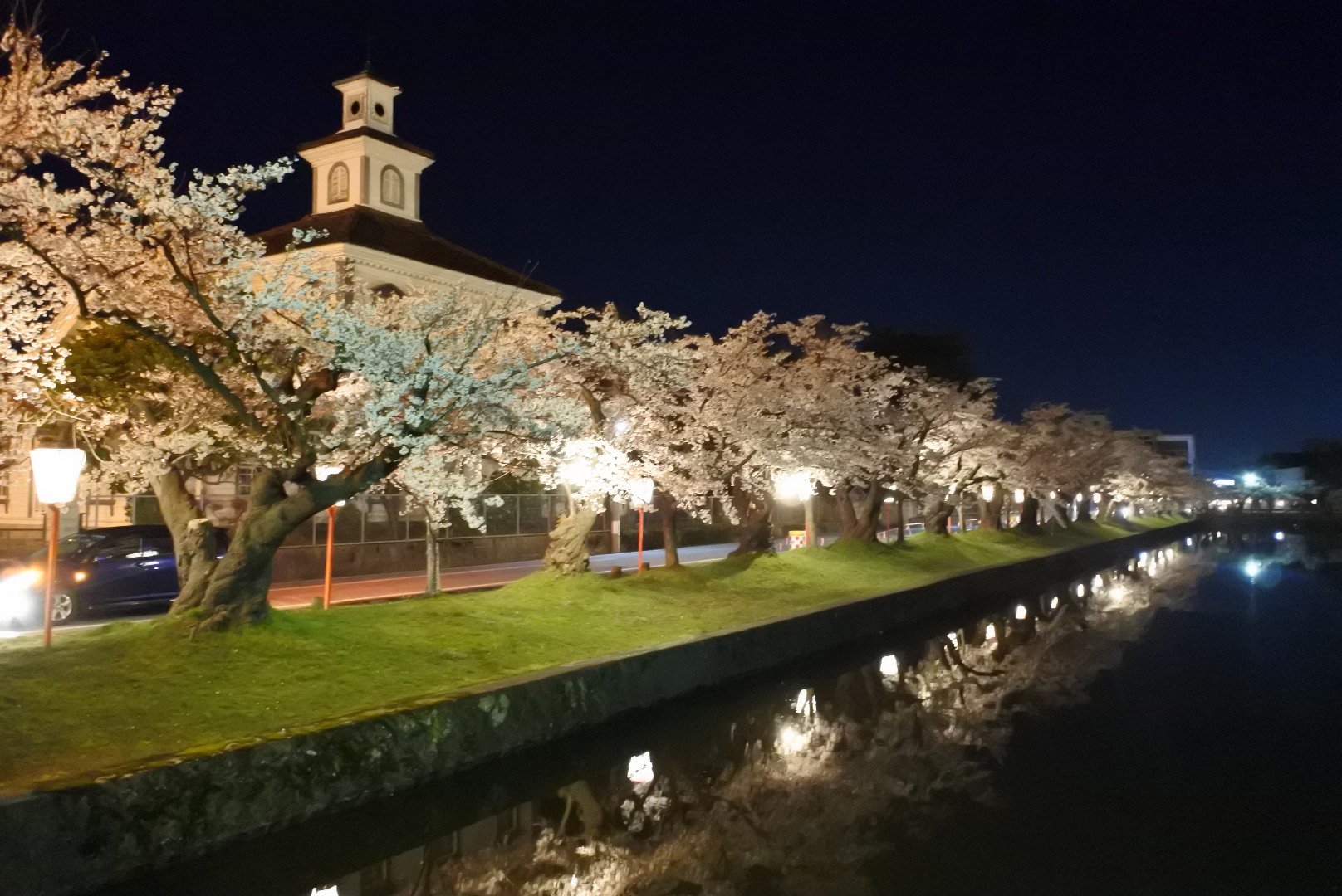 ルウクスカイウォーカー على تويتر 昨夜の鶴岡公園です ルウクスカイウォーカー على تويتر 昨夜の鶴岡公園です