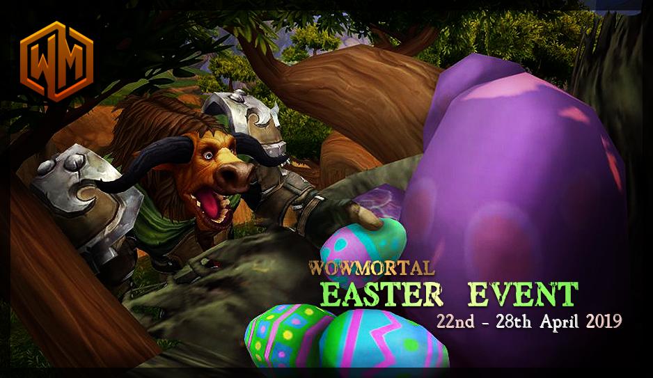 WoWMortalServer's tweet photo. Easter Event 22.04.2019 - 28.04.2019

Find and kill the Easter Bunny somewhere in Wild Shore!

Clue: follow the eggs.

https://t.co/KdpxHpGIzK

#wow #worldofwarcraft #cataclysm #pvpserver #easter #event #wowprivateserver #wowserver #Warcraft #mmorpg #gameserver https://t.co/cWnAICL0tq