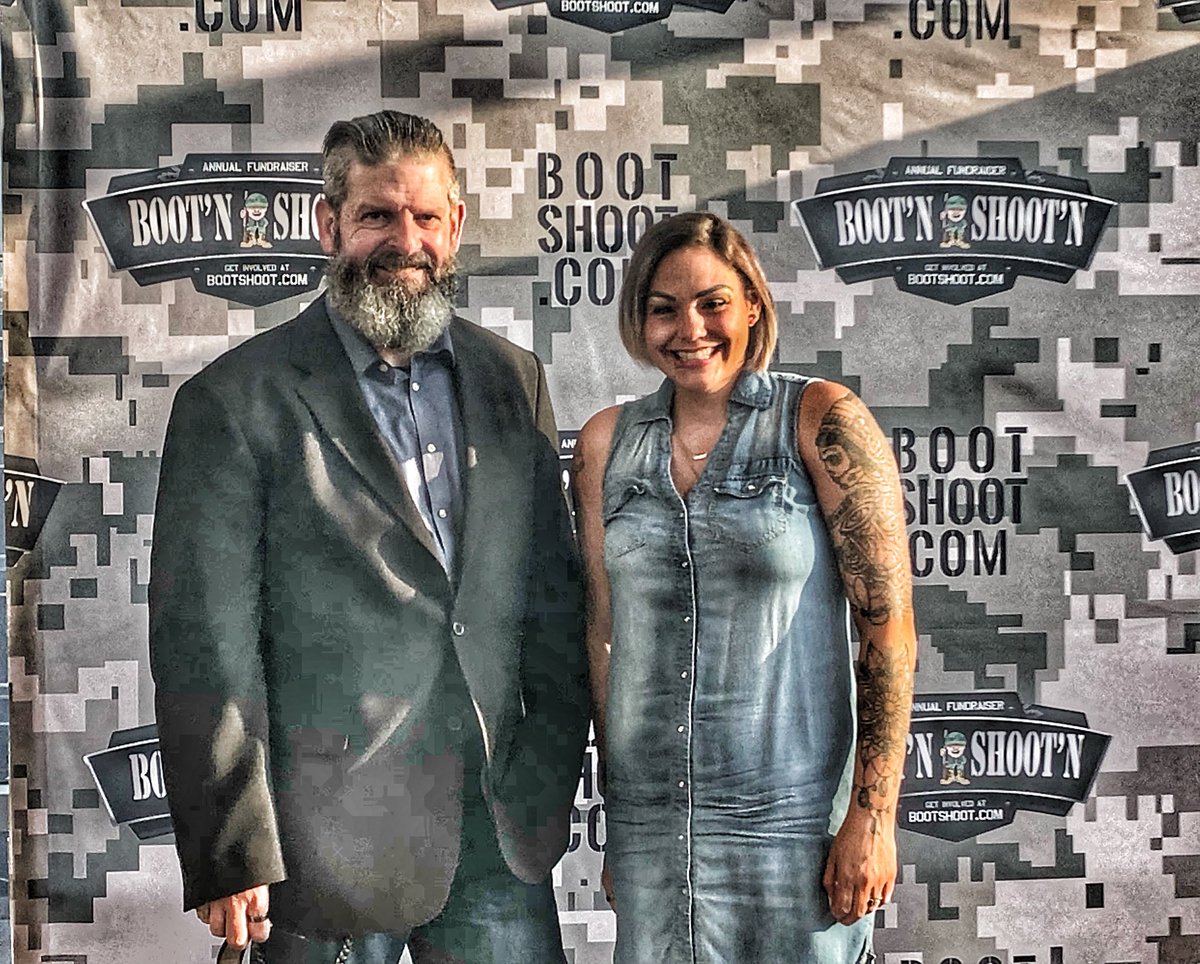 cohenmetrocare's tweet photo. Such a great kick off Boot’n Salute’n dinner and concert tonight. We can’t wait for the shoot tomorrow! #bootnshootn #braintreatmentfoundation #22kill #frisco #veterans #bootshoot #veterans #police https://t.co/qehU1x814N