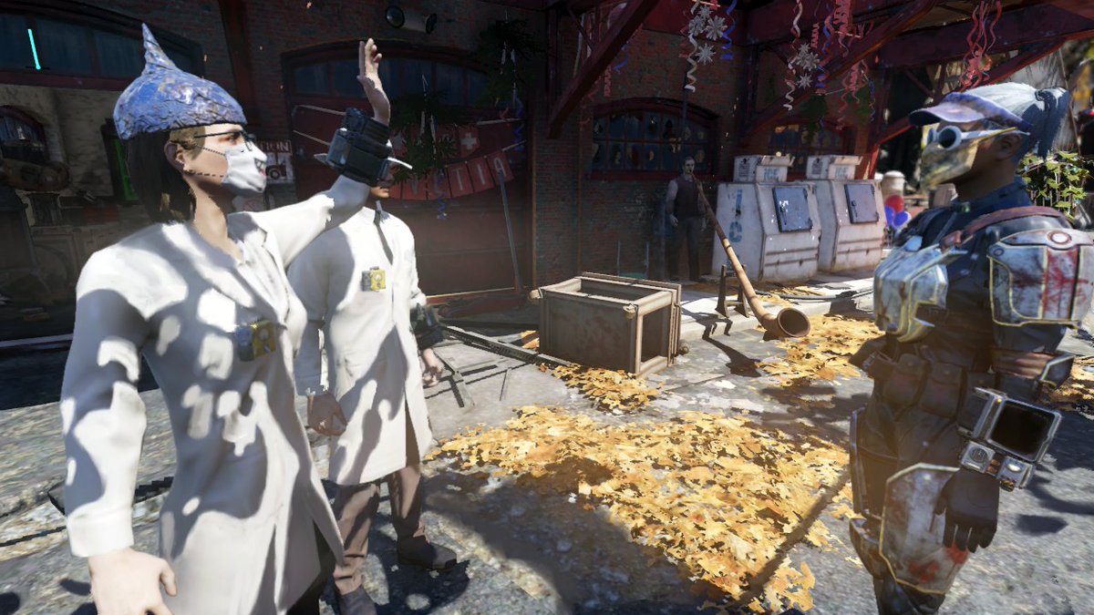 Rickforb's tweet photo. My husband and I have opened mutations serum shop a few weeks ago. We've met so many different characters during the way and loved every part of it. So I really look forward to those trading machines, I think they will make having a shop even easier 😃
#Fallout76 https://t.co/LpmD1ugQNR