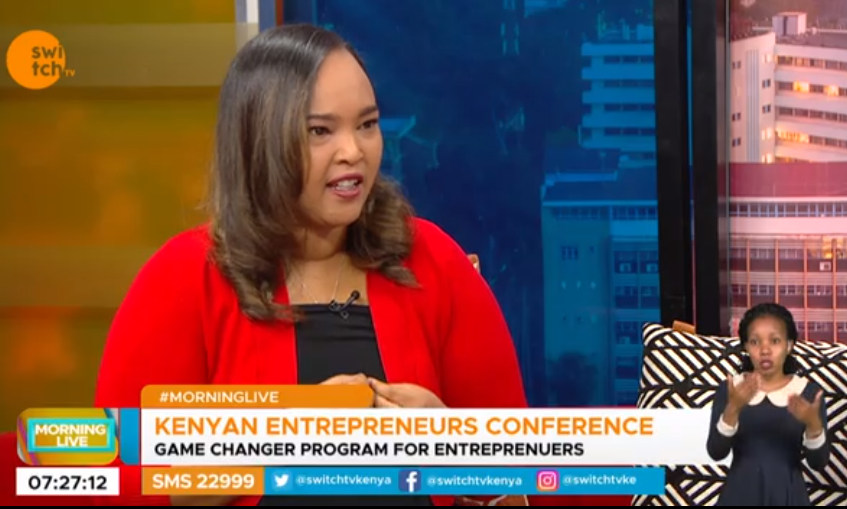 switchtvkenya's tweet photo. On #MorningLiveKE, we speak on the game changer program for entrepreneurs to help them have a clear business vision and achieve the best of their businesses .@DodilionS https://t.co/HVJnCX6gCo