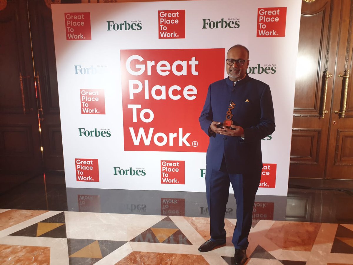 TransworldTweet's tweet photo. We are pleased to inform that #TransworldGroup, ranked 21st Best Place to Work in the Great Place to Work®Awards #UAE, amongst 30 top Organizations shortlisted in the region. Congratulations to team #OneTransworld! #GPTW #GreatPlacetoWork #GreatPlacetoWorkCertified
#GPTWCertified https://t.co/F3QJmGQULy