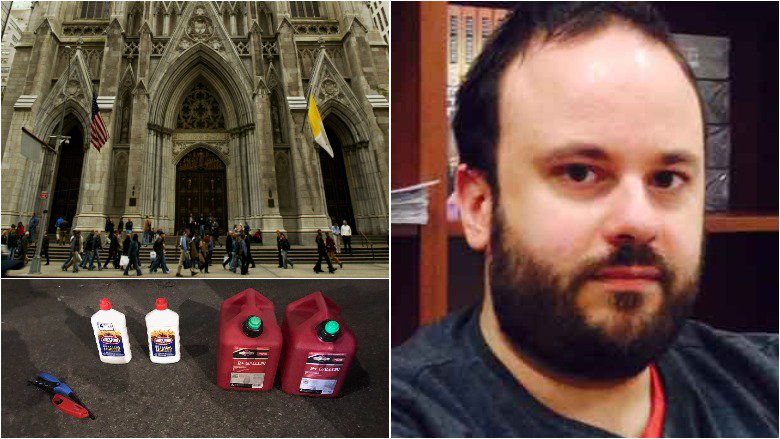 Marc Lamparello - St. Patrick's Cathedral would be terrorist had one way ticket to Rome