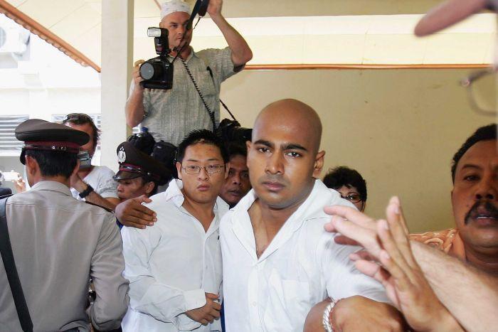 Nearly four years after Myuran Sukumaran and Andrew Chan were executed in Indonesia for drug offences, a new short film dramatises their last hours. #ExecutionIsland ab.co/2UJUkiK <a href="/CIBuckingham/">Christie Buckingham</a>