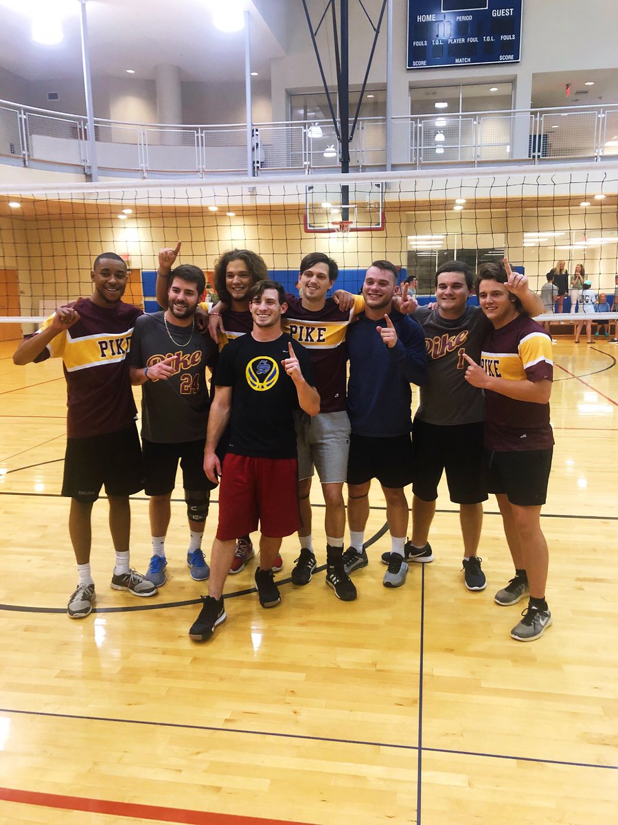 Congratulations to our volleyball team for winning the championship tonight!