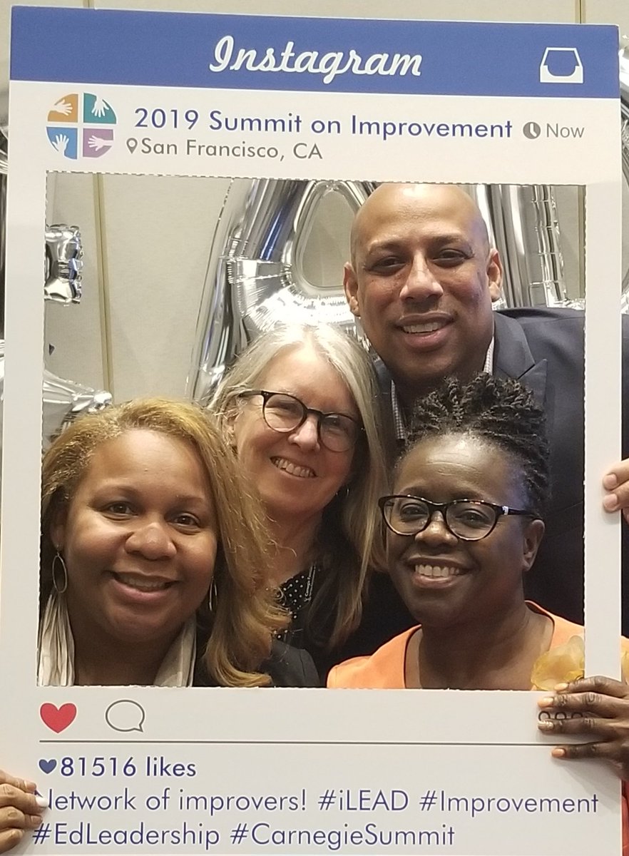 #WisdomWednesday Improving professional practice with the @FordhamGSE #iLeadNetwork #ImprovementScience team. #iLead #CarnegieSummit #EdLeadership @terryorr @MeishaPorter @CarnegieFdn