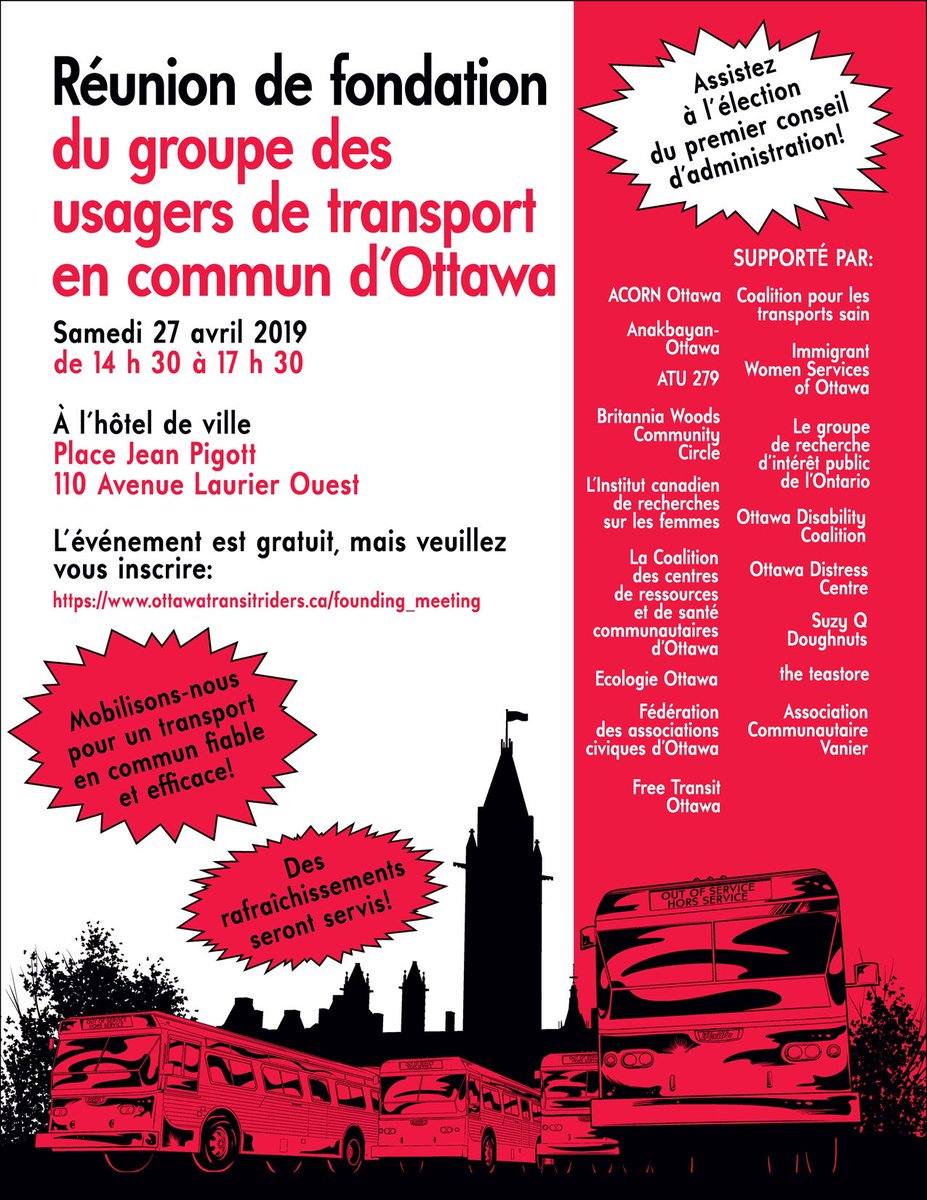 OttTransitRider's tweet photo. Posters are done &amp; starting to filter out there! We’ll be adding few more supporters in the next day or two (I’ll share new version then!) but pls start circulating now. 😊

(Shout-out to #VonAllan for making us beautiful posters again! Go buy books: https://t.co/dM8L85L9tk. 😊) https://t.co/kQQfJMRf0r