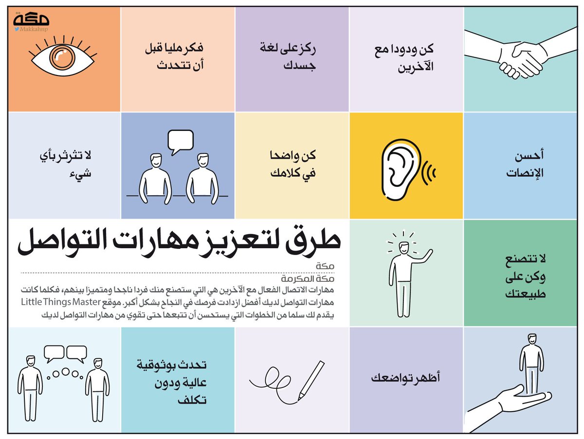 SpeciaEdl's tweet photo. طرق لتعزيز مهارات التواصل https://t.co/SAHjxEJr2x
