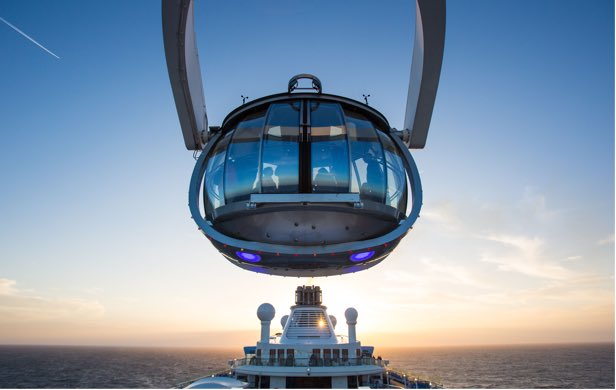 Hoy visitamos en #Barcelona el Spectrum of the Seas, el primer barco de la nueva clase Quantum Ultra de <a href="/RoyalCaribbean/">Royal Caribbean</a>