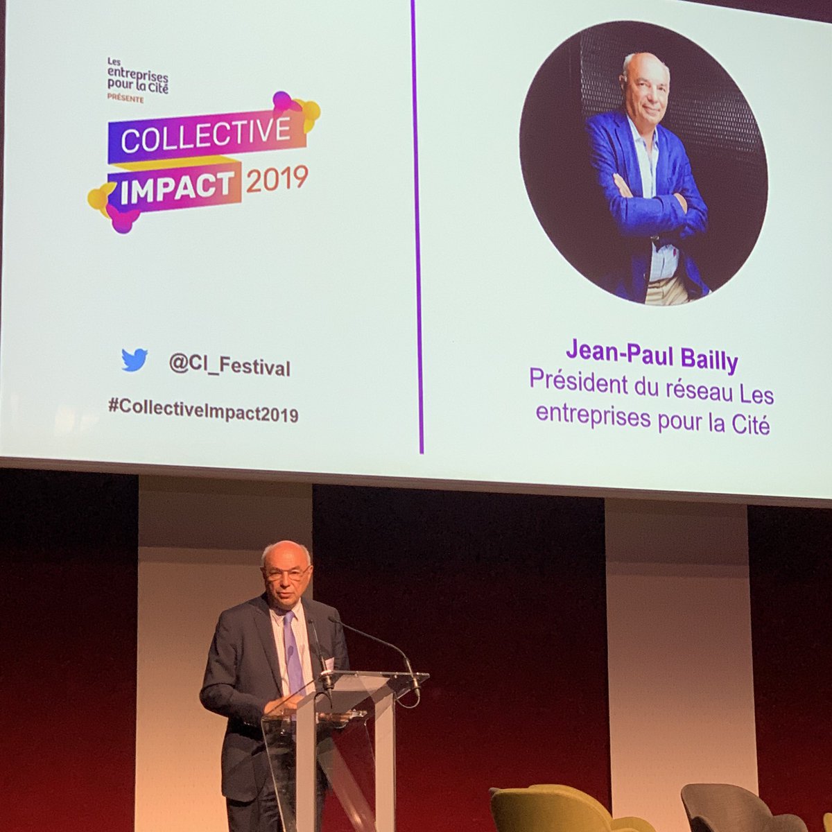 #CollectiveImpact2019 introduction de Jean-Paul Bailly « il y a une exigence sociale des entreprises » - @LepC_France