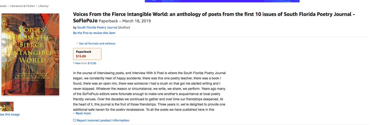 SoFloPoJo's first anthology now available here-amazon.com/s?k=voices+fro…