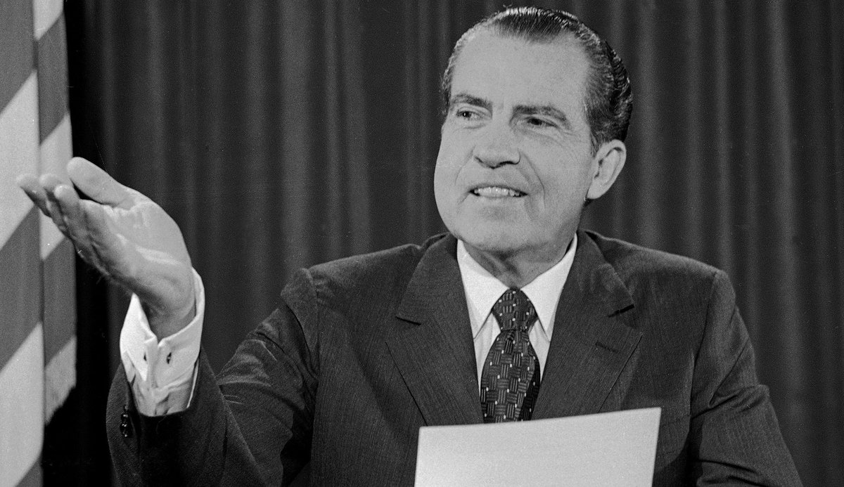 83) Guess who else knew?of all people...Richard M. Nixon.