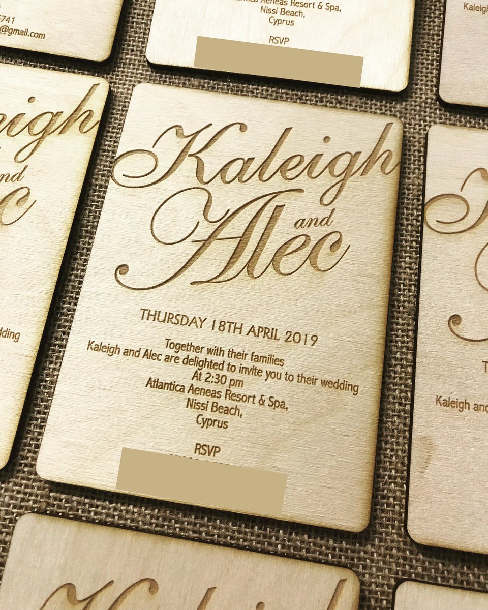 The day has finally come! 👰🎩

Happy wedding day to our customers Kayleigh &amp; Alec 💜 

We hope your wedding in Cyprus is the stuff of dreams 😍