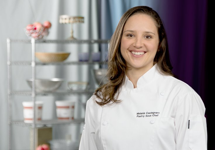 mcpsfoundation's tweet photo. Meet Melania @pirtis31 a contestant in the production of Are You Up to the Fifth Grade Challenge? A graduate of the Art Institute of Washington, Melania has brought her handmade, colorful chocolate bonbons—filled with ganache—to Ridgewells Catering as executive pastry chef.😀 https://t.co/iuUYVQWs8v